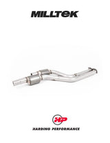 MILLTEK Secondary-Cat Bypass BMW M2 Competition F87 - 2 x 200CPSI High Flow Cats