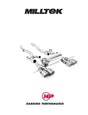MILLTEK Axle Back – BMW M3/M4 Competition S58 3.0 Turbo - GT-115 Brushed Titanium