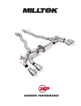 MILLTEK Front Pipe Back BMW M5 & M5 Competition 4.4L Twin Turbo F90 - Titanium GT-100 Trims