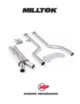MILLTEK Secondary Catalyst Bypass Midpipe BMW 3/4 Series G80/G81/G82 M3/M4 & M3/M4 Competition S58 - OE Axle Back System - Resonated - Dual 3" - No