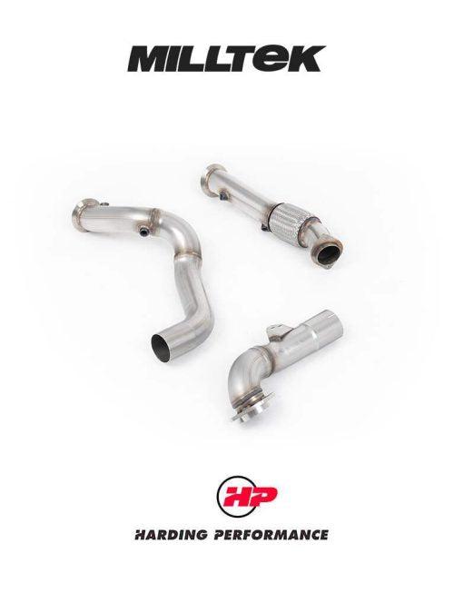 MILLTEK Downpipes BMW 2/3/4 Series G80/G81/G82/G87 M2/M3/M4 & M3/M4 Competition S58 3.0 Turbo - Decat - Fits To Oe And Milltek Sport 3"