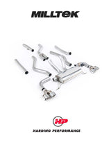 MILLTEK Cat-back M340i/M440i inc XDrive Sedan/Coupe G20/G22 - OE Trims