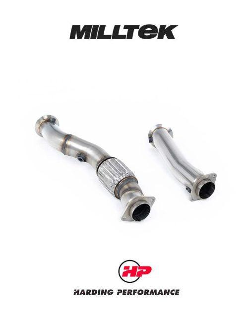 MILLTEK Downpipes BMW 2/3/4 Series G80/G81/G82/G87 M2/M3/M4 & M3/M4 Competition S58 3.0 Turbo - Decat - Fits to OE or Milltek 102mm