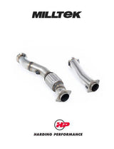 MILLTEK Downpipes BMW 2/3/4 Series G80/G81/G82/G87 M2/M3/M4 & M3/M4 Competition S58 3.0 Turbo - Decat - Fits to OE or Milltek 102mm