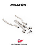MILLTEK Secondary Cat Bypass BMW M5 4.4L Twin Turbo Hybrid G90 & G99 - Fits to OE Axle Back and Downpipes Only