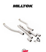 MILLTEK Secondary Cat Bypass BMW M5 4.4L Twin Turbo Hybrid G90 & G99 - Fits to Milltek Axle Back and Downpipes Only