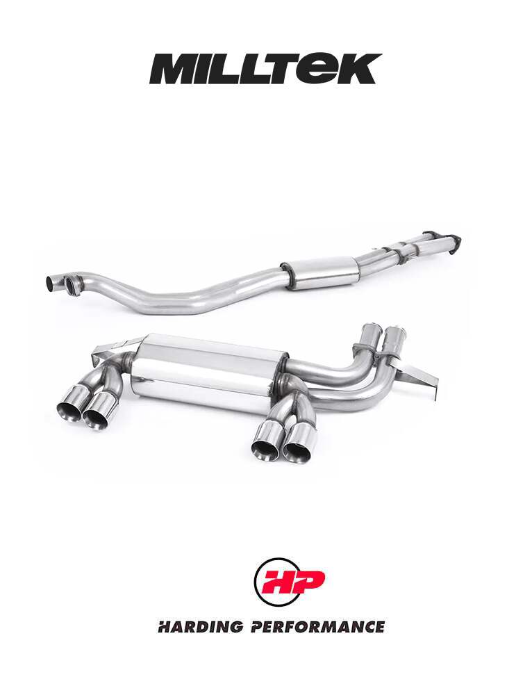 MILLTEK Cat-back – BMW 3 Series E46 M3 3.2 Coupe – Cabriolet [SSXBM462]