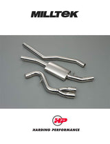 MILLTEK Cat-back – BMW 118d/120d M Sport 3-door (E81, E87), Requires additional OE parts [SSXBM932]