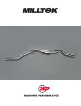 MILLTEK Cat-back – BMW 118d/120d M Sport 3-door (E81, E87), Requires additional OE parts [SSXBM932]