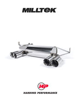 MILLTEK Rear Silencer(s) – BMW 3 Series E46 M3 3.2 Coupe – Cabriolet [SSXBM934]