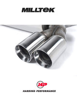 MILLTEK Rear Silencer(s) – BMW 3 Series E46 M3 3.2 Coupe – Cabriolet [SSXBM934]