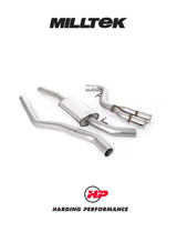 MILLTEK Cat-back – BMW 118d/120d M Sport (E82), Requires additional OE parts [SSXBM951]