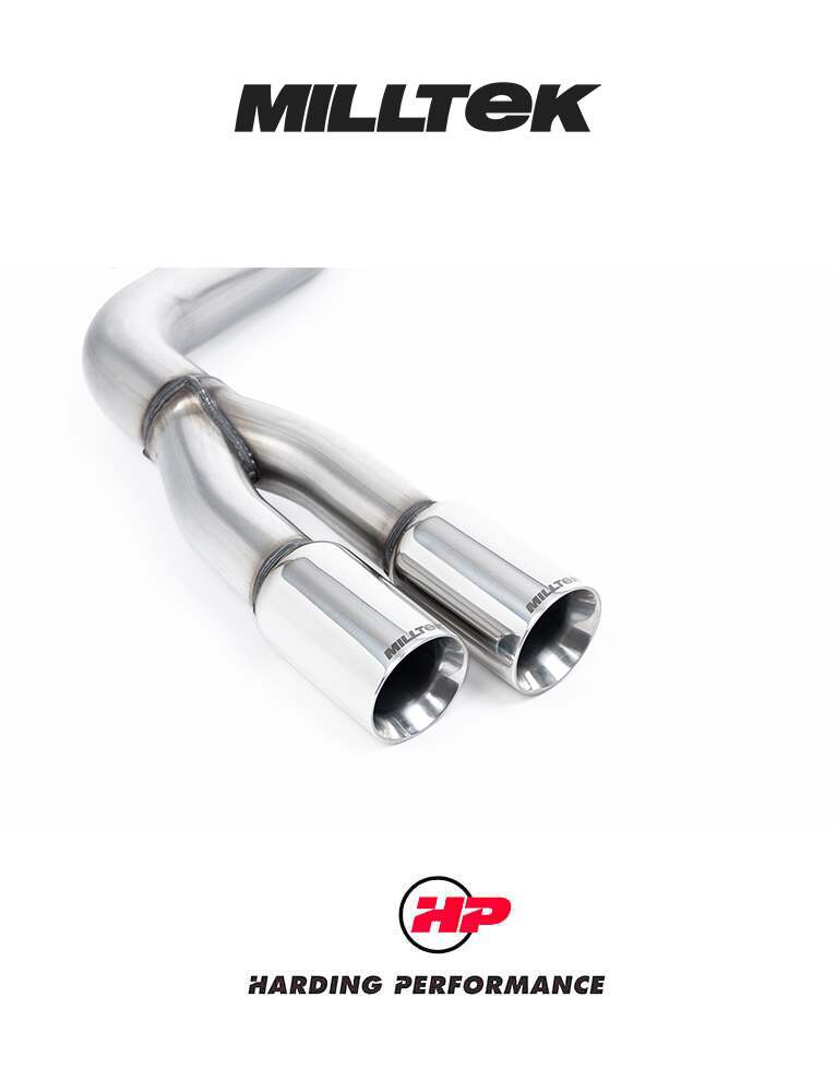 MILLTEK Cat-back – BMW 118d/120d M Sport (E82), Requires additional OE parts [SSXBM951]