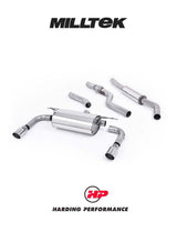 MILLTEK Cat-back – BMW F30 328i M Sport Automatic - Non-resonated