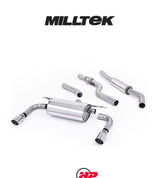 MILLTEK Cat-back – BMW F30 328i M Sport Automatic - EC-approved