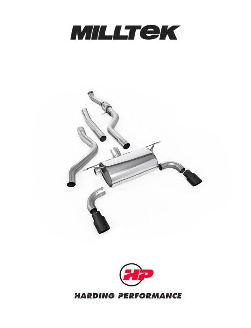 MILLTEK Cat-back – BMW M135i F20/F21 - Road
