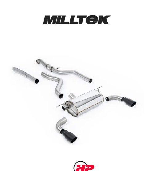 MILLTEK Cat-back – BMW M135i F20/F21 - Race