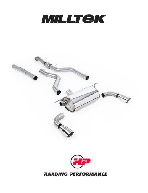 MILLTEK Cat Back BMW M135i 3/5-Door F21/F20 - Polished