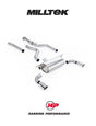 MILLTEK Cat Back BMW M135i 3/5-Door F21/F20 - Polished