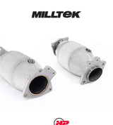 MILLTEK Hi-Flow Sports Cats Corvette C8 - Without Heat Wrap