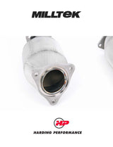 MILLTEK Hi-Flow Sports Cats Corvette C8 - Without Heat Wrap