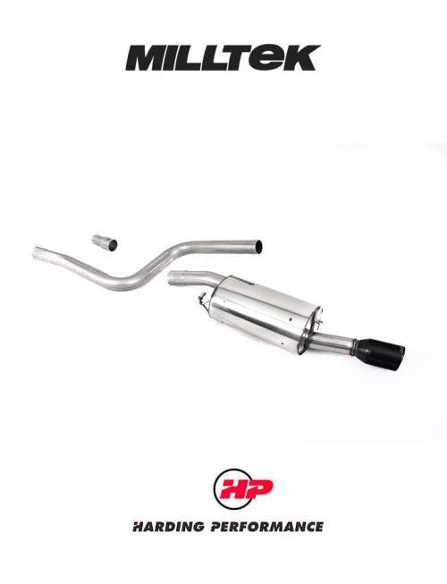 MILLTEK Cat Back Ford Fiesta Mk6 Zetec S 1.6 16V To Fit ST150 Rear Valance Insert - SSXFD066