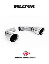 MILLTEK Cat-back – Ford Focus XR5 Turbo - 3 Inch 'Race' System - Polished GT-100 Trims