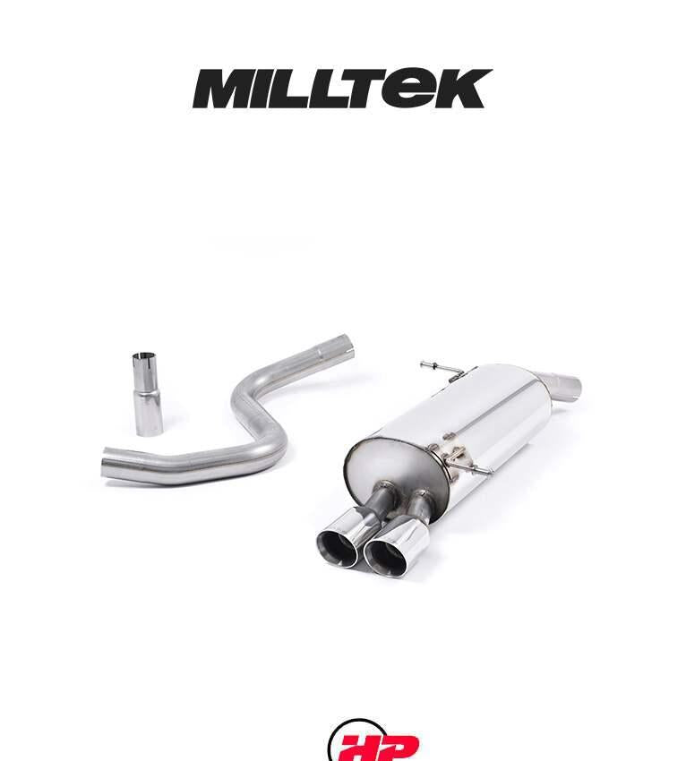 MILLTEK Front Pipe-back – Ford Fiesta Mk7 1.6 Duratec - Milltek Manifold and Catalyst
