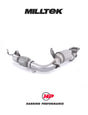 MILLTEK Catted Downpipe – Ford Fiesta 1.0T EcoBoost, suits the OE cat-back system [SSXFD102]