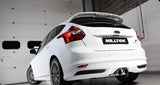 MILLTEK Semi-resonated Cat-back – Ford Focus Mk3 ST - Black Velvet