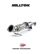 MILLTEK Catted Downpipe – Ford Focus Mk3 ST, suits the MILLTEK cat-back system [SSXFD125]