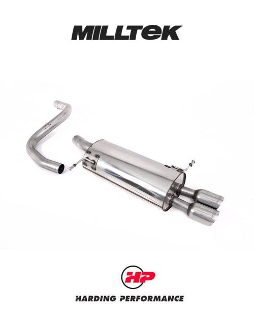 MILLTEK Front Pipe-back – Ford Fiesta Mk7 1.6 Duratec - Milltek Manifold and Catalyst