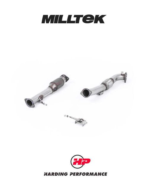 MILLTEK Catted Downpipe – Ford Focus XR5 Turbo - 2.75-inch Cat-back