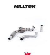 MILLTEK Catted Downpipe – Ford Mustang 2.3 EcoBoost - OE Exhaust