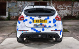MILLTEK Cat-back – Ford Focus Mk3 RS - Non-resonated - Polished