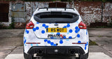 MILLTEK Cat-back – Ford Focus Mk3 RS - Resonated - Titanium