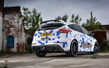 MILLTEK Cat-back – Ford Focus Mk3 RS - Non-resonated - Polished
