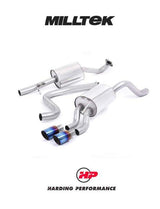 MILLTEK Cat-back – Ford Fiesta 1.0T EcoBoost - Resonated - Burnt Titanium