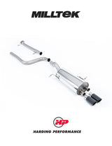 MILLTEK Cat Back Fiesta Mk7/Mk7.5 ST - Non-resonated / Race