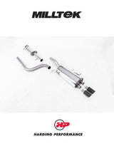 MILLTEK Cat Back Fiesta Mk7/Mk7.5 ST System - SSXFD233