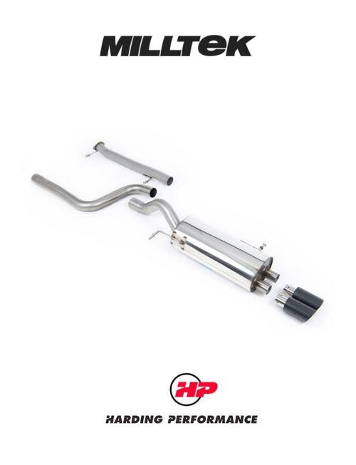 MILLTEK Cat Back Fiesta Mk7/Mk7.5 ST System - SSXFD234