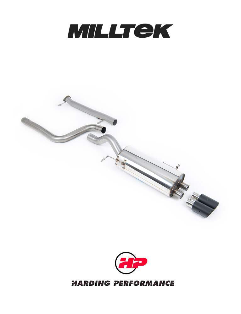 MILLTEK Cat Back Fiesta Mk7/Mk7.5 ST System - SSXFD234