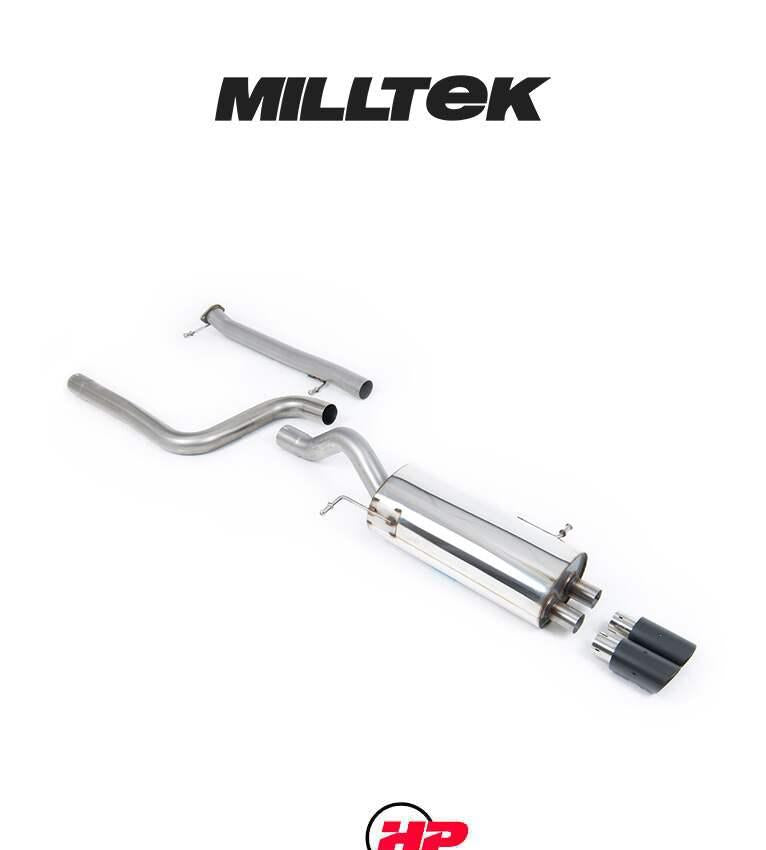 MILLTEK Cat Back Fiesta Mk7/Mk7.5 ST System - SSXFD233