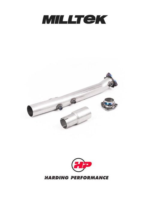 MILLTEK OPF Bypass – Fiesta Mk8 & Mk8.5 ST 1.5 EcoBoost - OE Cat Back - Non-Resonated
