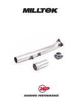 MILLTEK OPF Bypass – Fiesta Mk8 & Mk8.5 ST 1.5 EcoBoost - Milltek Sport Cat Back - Non-Resonated
