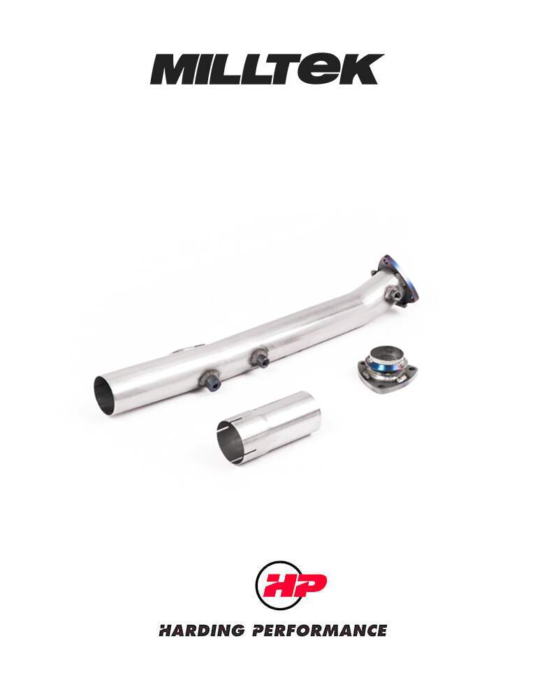 MILLTEK OPF Bypass – Fiesta Mk8 & Mk8.5 ST 1.5 EcoBoost - Milltek Sport Cat Back - Non-Resonated
