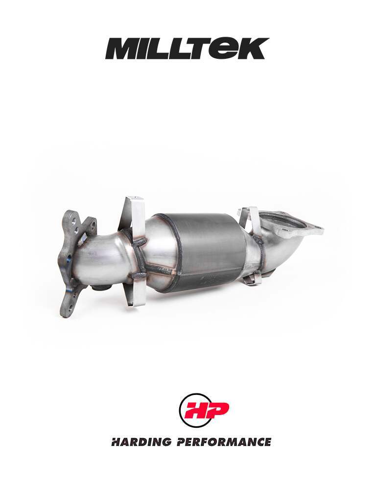 MILLTEK Cast Catted Downpipe – Honda Civic (FK8) Type-R [SSXHO238]