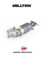 MILLTEK Downpipe – Honda Civic Type R FL5 - Cast Downpipe With Race Cat (200 Cell 5" Race Cat)
