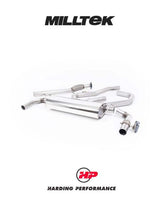 MILLTEK Cat-back – Hyundai i30 N Performance Hatch - Non-Res (Louder) - Titanium GT-115 Trims