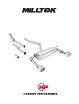 MILLTEK Cat-back – Hyundai Kona N - Non-resonated - GT-139 Polished Trims
